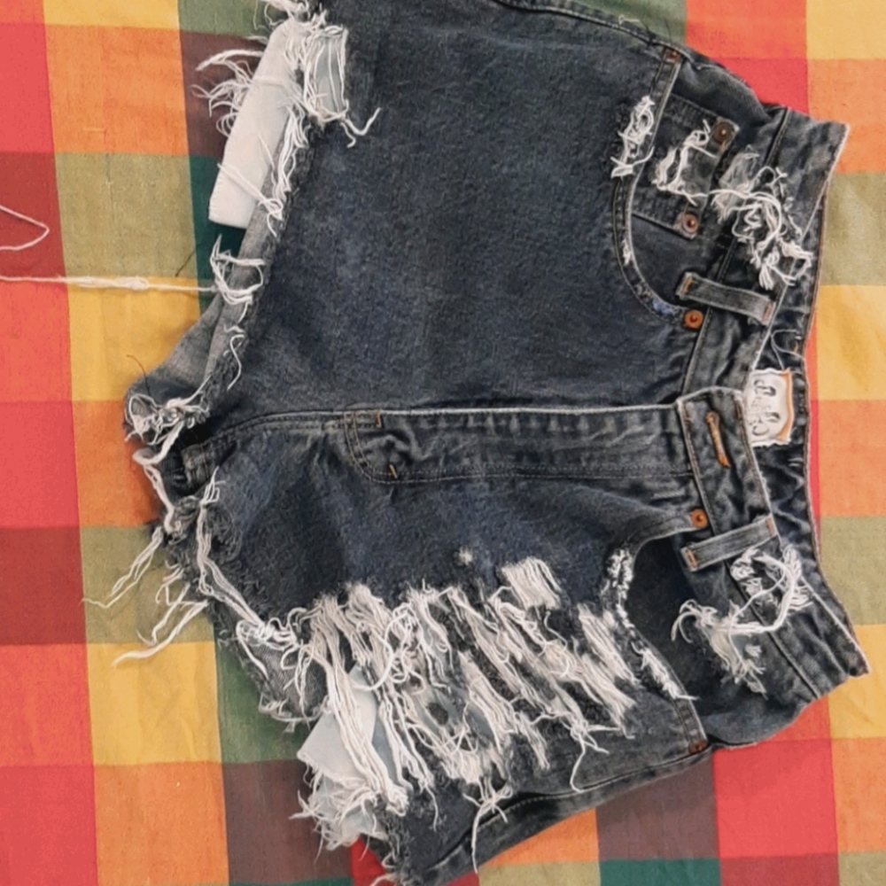 Vintage Ikeda Jean Shorts